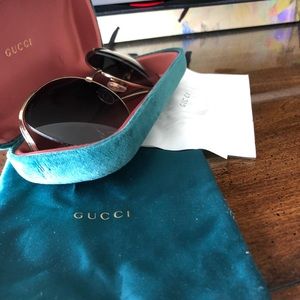 Gucci sunglasses never worn
